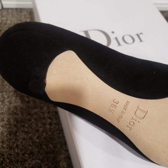 Christian Dior suede pump - Picture 4 of 4